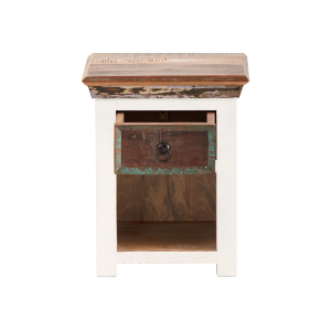 Noční stolek Bali z recyklovaného dřeva Bali - Noční stolky MH466W