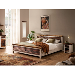 Noční stolek Bali z recyklovaného dřeva Bali - Noční stolky MH466W