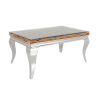 Deska konferenčního stolku BARRACUDA 100x60cm teakové dřevo Modern Barock Konferenční stolky 44373