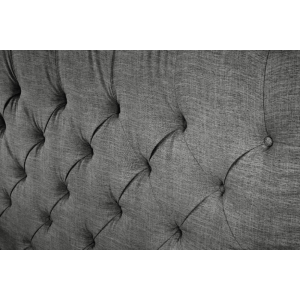Postel PARIS CHESTERFIELD 180x200cm - šedá Chesterfield Postele 41327