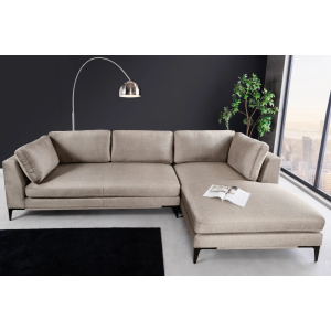 Rohová pohovka SIGNUM 315cm 3místná - béžová  Nábytek 44538