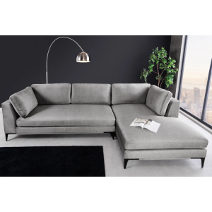 Rohová pohovka SIGNUM 315cm 3místná - šedá  Nábytek 44449