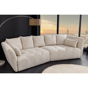 Pohovka ROYAL 295cm pružinové jádro - champagne  Pohovky 44336