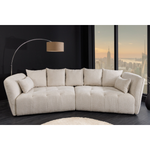 Pohovka ROYAL 295cm pružinové jádro - champagne  Pohovky 44336