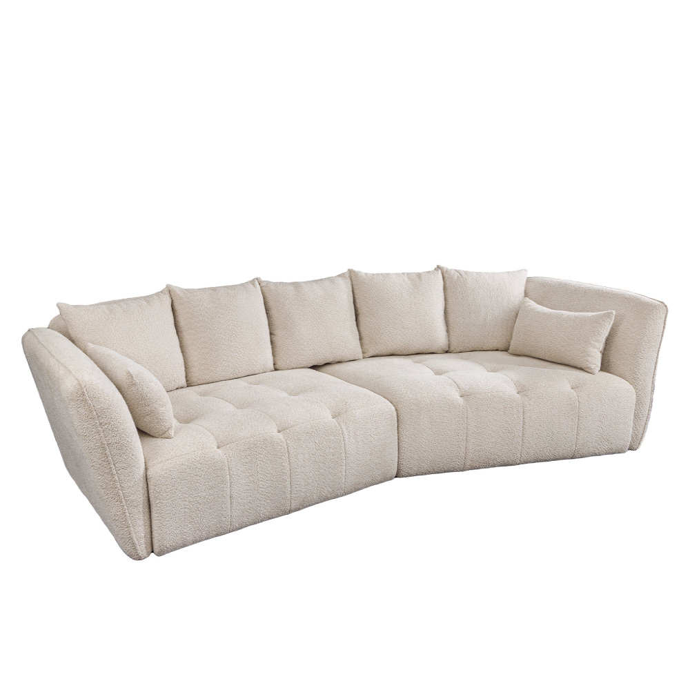 Pohovka ROYAL 295cm pružinové jádro - champagne  Pohovky 44336