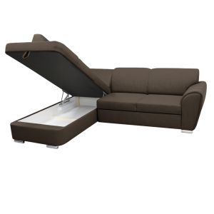 Sedací souprava KENAZ - hnědá/levá  Pohovky MH00004008420W