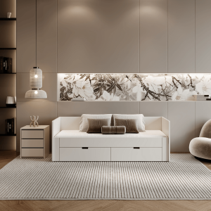 Rozkládací postel ANTON - bílá 90/180x200  Postele MH00003974400W