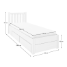 Postel s úložným prostorem LUCINDA 90x200  Postele MH00003972580W