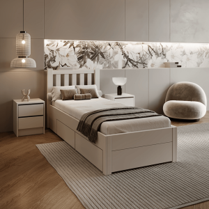 Postel s úložným prostorem LUCINDA 90x200  Postele MH00003972580W