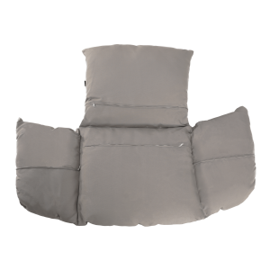 Závěsné křeslo se stojanem WOBBLE - transparentní/zlatá/šedá  Křesla MH00003968480W