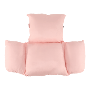 Závěsné křeslo WOBBLE - transparentní/zlatá/růžová  Křesla MH00003968380W