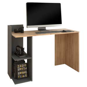 Pracovní stůl ANDRE - dub artisan/grafit  Pracovna MH395901W