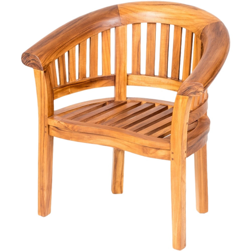 Кресло полукруглое из дерева