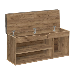 Botník s lavicí MUDDY - dub artisan  Místnosti MH395629W