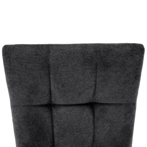 Židle ADORE - tmavě šedá látka/kov  Kuchyň a jídelna MH395256W