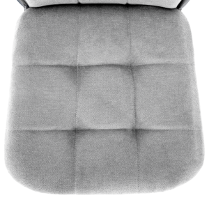 Židle, šedá látka/kov, ADORA 2 NEW  Kuchyň a jídelna MH395247W