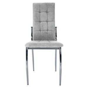 Židle, šedá látka/kov, ADORA 2 NEW  Kuchyň a jídelna MH395247W