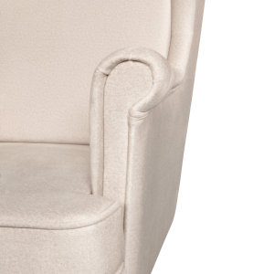 Křeslo ušák LEGACY - béžová/wenge  Křesla MH394124W