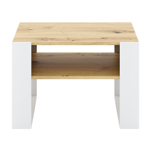 Konferenční stolek CARRY - bílá/dub  Místnosti MH393930W