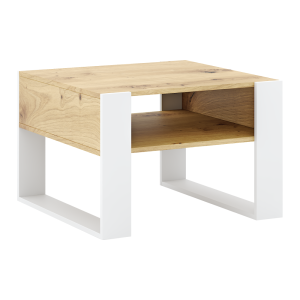Konferenční stolek CARRY - bílá/dub  Místnosti MH393930W
