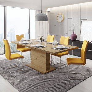 Jídelní rozkládací stůl BEN 160-200x90 cm  Kuchyň a jídelna MH393898W