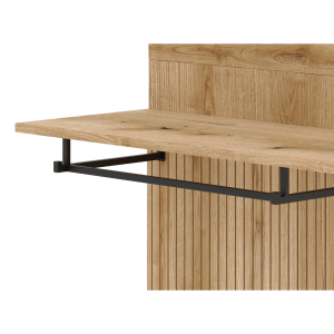 Předsíňová sestava NORTH - bílá/dub  Předsíň a šatna MH393890W