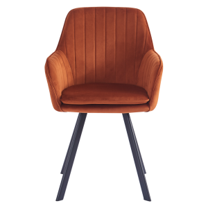 Designové křeslo VELVET - terakota  Křesla MH393532W