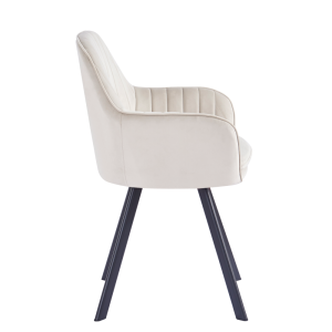 Designové křeslo VELVET - béžovošedá  Sedací nábytek MH393531W