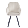 Designové křeslo VELVET - béžovošedá  Sedací nábytek MH393531W