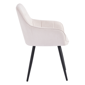 Designové křeslo MARK - béžová/černá  Židle MH393524W