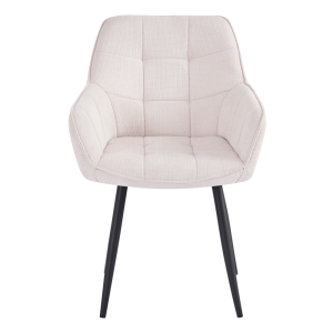 Designové křeslo MARK - béžová/černá  Židle MH393524W