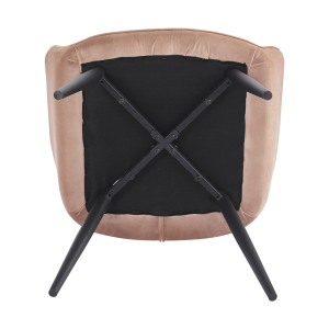 Designové křeslo VERA - světle hnědá  Nábytek MH393520W