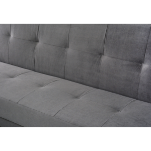 Rozkládací pohovka SIDET - šedá  Sedací nábytek MH389551W