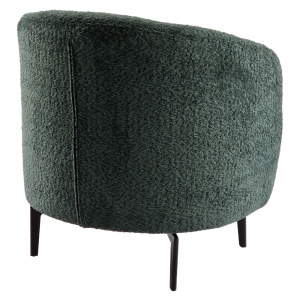 Křeslo PRESTO - zelená/černá  Místnosti MH389370W