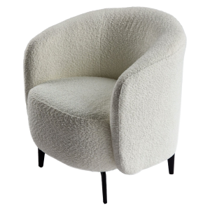 Křeslo PRESTO - bílá/černá  Místnosti MH389290W