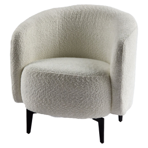 Křeslo PRESTO - bílá/černá  Místnosti MH389290W