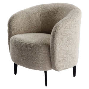 Křeslo PRESTO - béžová/černá  Obývací pokoj MH389270W