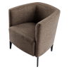 Designové křeslo CAPPI - hnědá/černá  Obývací pokoj MH389231W