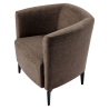 Designové křeslo CAPPI - hnědá/černá  Obývací pokoj MH389231W