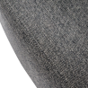Designové křeslo CAPPI, šedá/černá  Sedací nábytek MH389210W