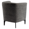 Designové křeslo CAPPI, šedá/černá  Sedací nábytek MH389210W