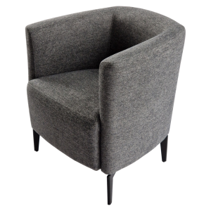 Designové křeslo CAPPI, šedá/černá  Sedací nábytek MH389210W