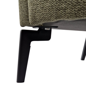 Designové křeslo CAPPI, zelená/černá  Sedací nábytek MH389170W