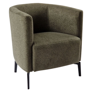 Designové křeslo CAPPI, zelená/černá  Sedací nábytek MH389170W