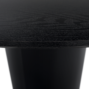 Jídelní stůl MAYA - černá, průměr 120 cm  Místnosti MH387011W