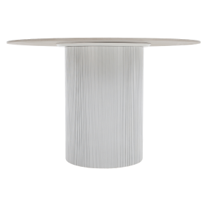 Jídelní stůl MAYA - bílý mramor/MDF, průměr 120 cm  Místnosti MH386990W