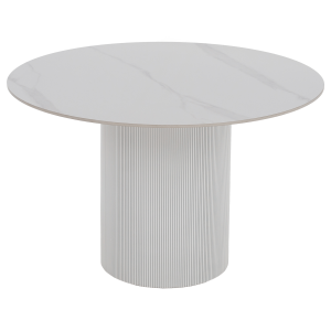 Jídelní stůl MAYA - bílý mramor/MDF, průměr 120 cm  Místnosti MH386990W