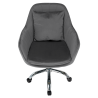 Kancelářské křeslo KILIAN, šedá Velvet látka/chrom  Místnosti MH382460W