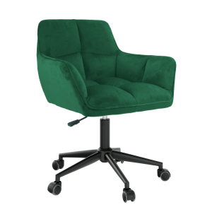 Kancelářské křeslo HAGRO - smaragdová sametová  Židle MH365597W