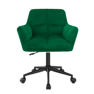 Kancelářské křeslo HAGRO - smaragdová sametová  Židle MH365597W